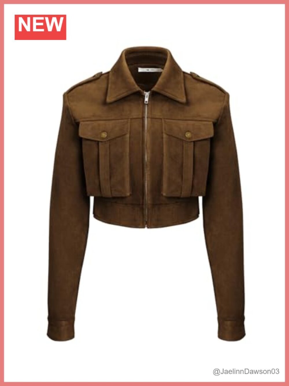 Faux Suede Casual Jacket Lightweight Non-Stretch Long Sleeve